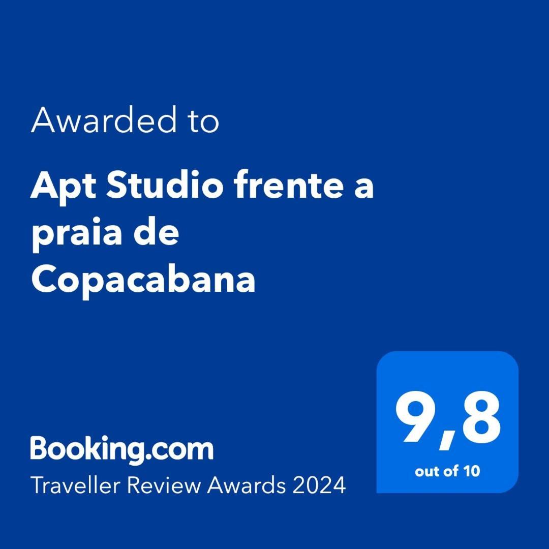 Apt Studio Frente A Praia De Copacabana Рио де Жанейро Екстериор снимка
